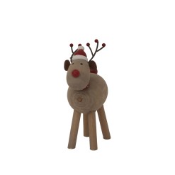 Rustic Rudolf With Hat - image 3