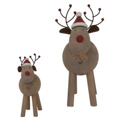 Rustic Rudolf With Hat - image 4