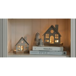 Rustic Metal Hanging Bell With Snowflake - image 3