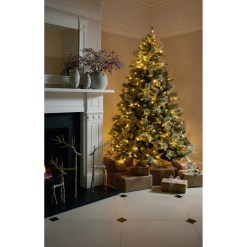 Snowy Forest Fir Pre-Lit 400L Led Christmas Tree - image 3