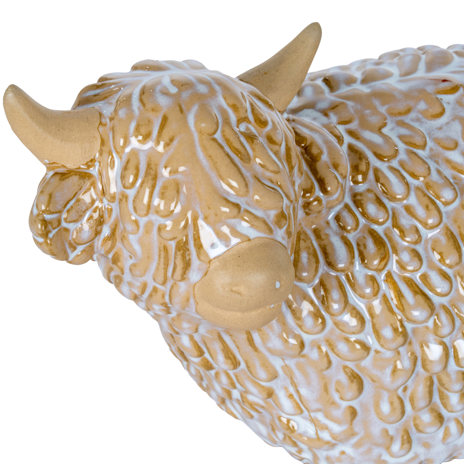Large Alora Ceramic Highland Cow - image 3