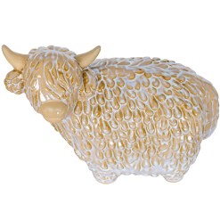 Large Alora Ceramic Highland Cow - image 4