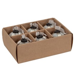 Coffee Ombre Set Of 6 Baubles - image 3