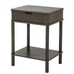 Reed Collection 1 Drawer Side Table - image 2
