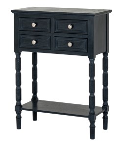 Contour Collection 4 Drawer Side Table