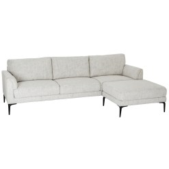Zephra Three Seater Sofa With Footstool - image 3