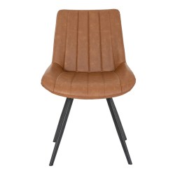 Malmo Tan Swivel Dining Chair - image 3
