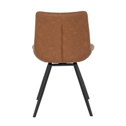 Malmo Tan Swivel Dining Chair - image 4