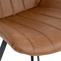 Malmo Tan Swivel Dining Chair - image 5