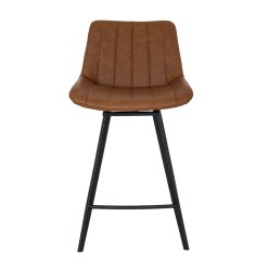 Malmo Tan Swivel Bar Stool - image 3
