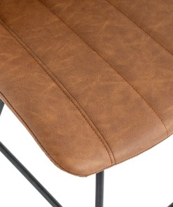 Malmo Tan Swivel Bar Stool