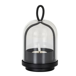 Nyx Large Candle Holder With Glass Cloche - image 2