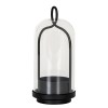 Nyx Medium Candle Holder With Glass Cloche