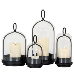 Nysa Large Candle Holder With Glass Cloche - image 4