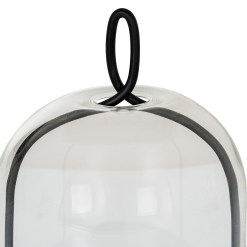 Nysa Medium Candle Holder With Glass Cloche - image 3