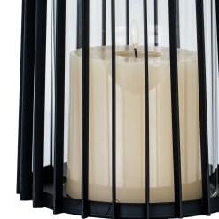 Lynk Large Lantern With Handle And Glass Candle Holder - image 5