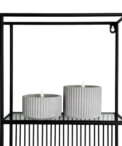Axis Shelf Unit With Glass Shelves