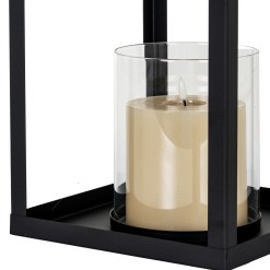 Astra Large Lantern With Glass Candle Holder - image 4