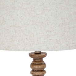 Seraphia Floor Lamp With Edged Linen Shade - image 4