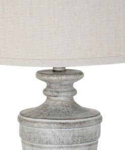 Ossia Table Lamp With Linen Shade