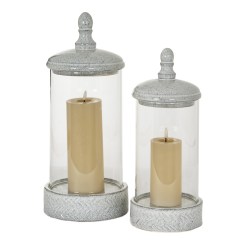 Sona Large Hurricane Lantern With Lid - image 5