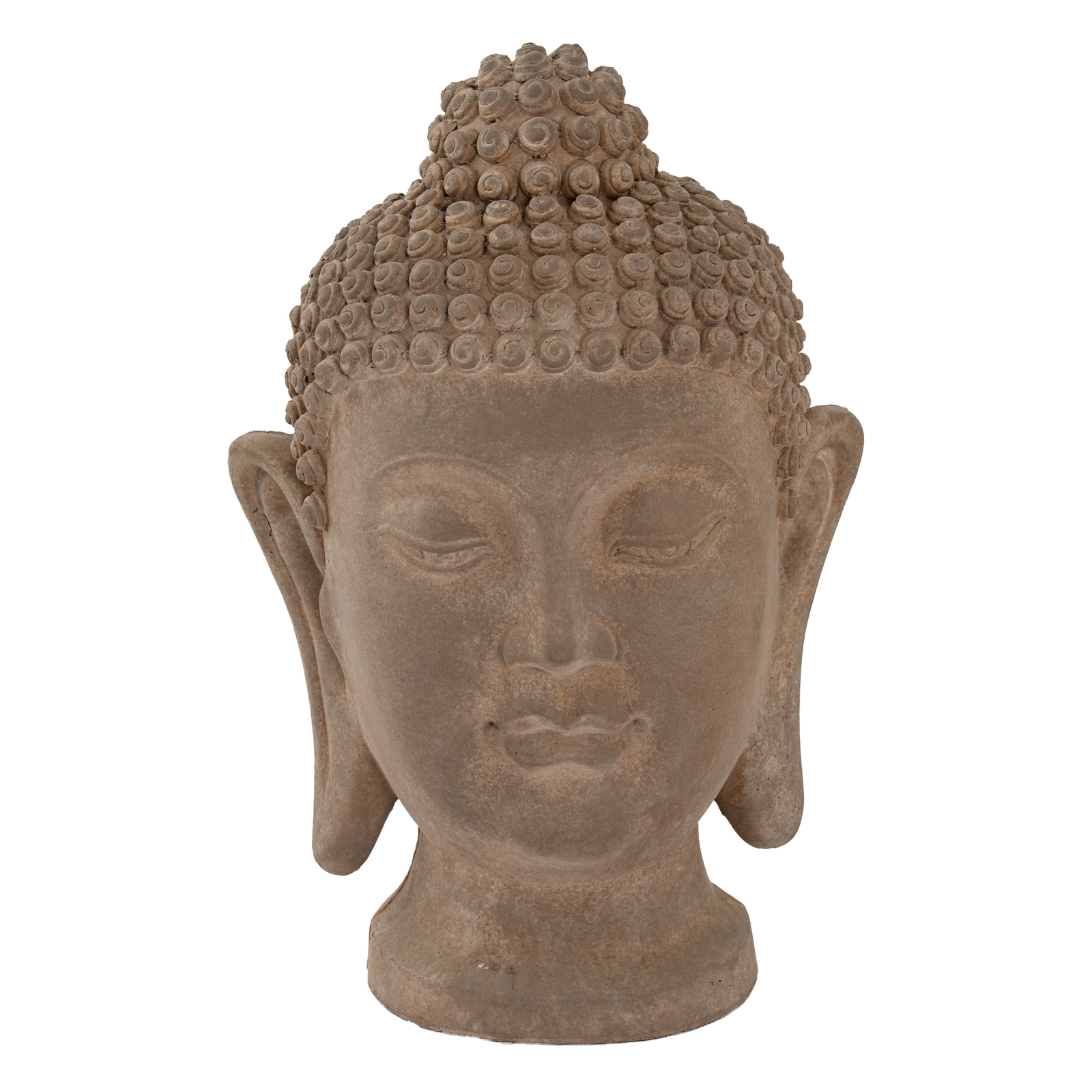 Umber Buddha Head - image 2