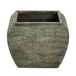 Verdan Square Drum Set Of 2 Planters - image 4