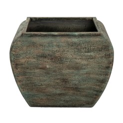 Verdan Square Drum Set Of 2 Planters - image 5