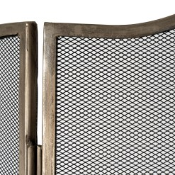 Antiqued Silver Large Fire Screen - image 2