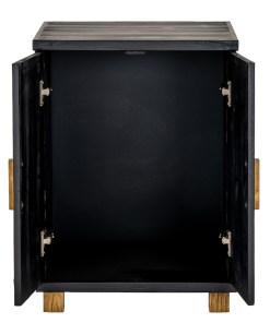 Lennox Black 2 Door Small Sideboard
