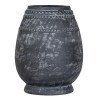 Etched Collection Tall Vase