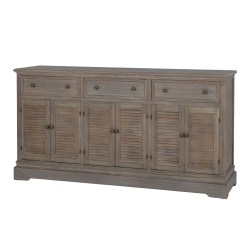 Delphine Collection 6 Door 3 Drawer Large Dresser Base - image 3