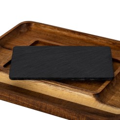 Acacia Serving Tray with Slate - image 5
