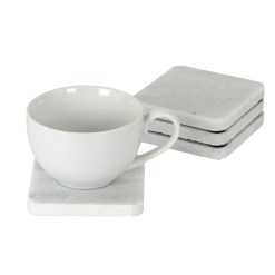 Set of Four Square Marble Coasters - image 2
