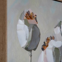 Poppy Heads Hand Painted Canvas in Frame - image 5
