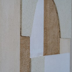 Portina Linen Textured Canvas in Frame - image 3