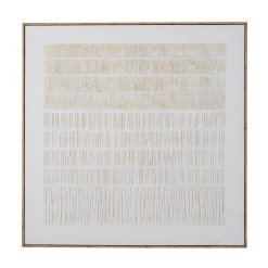 Sola Textured Line Canvas in Frame