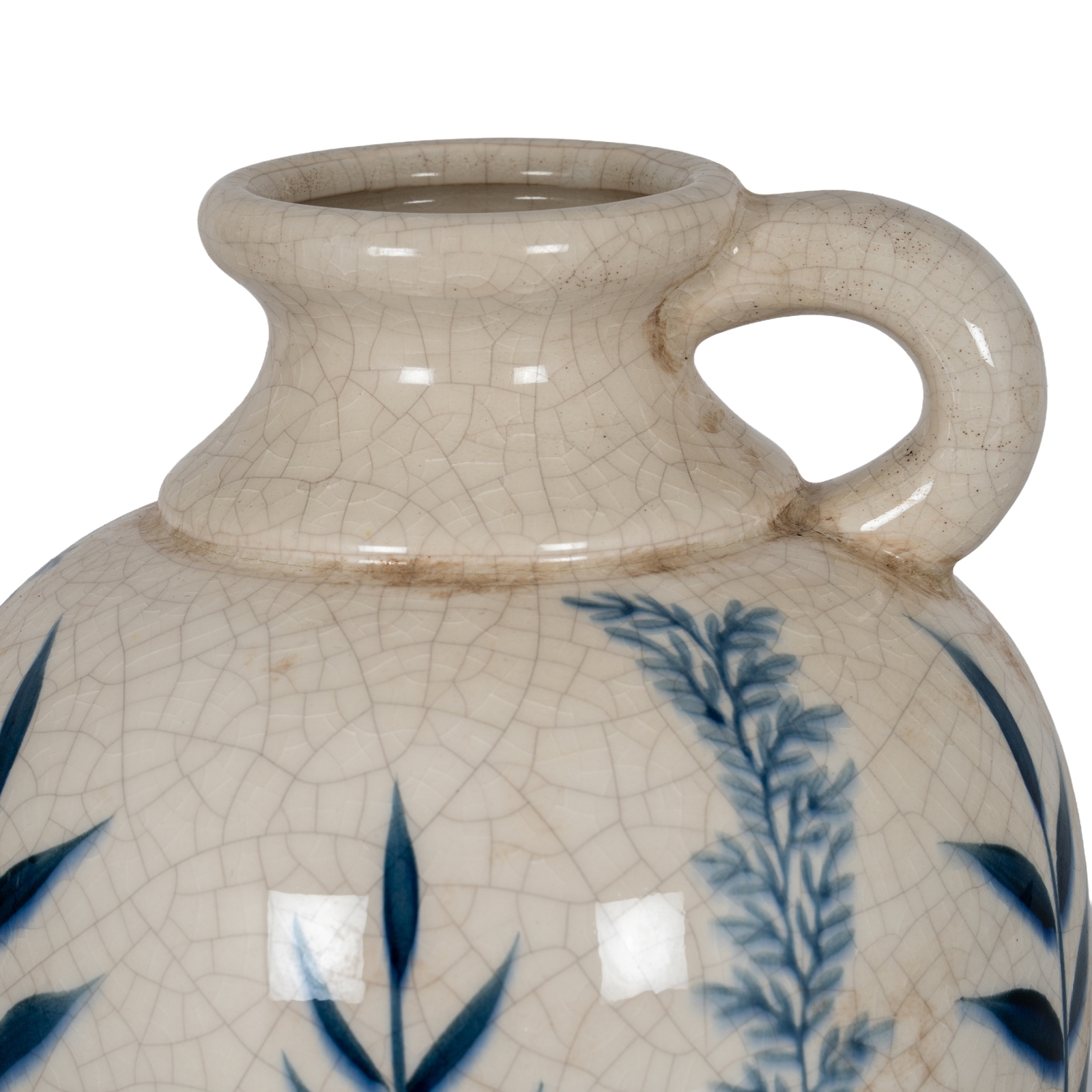Blue Flora Amphora Jug Vase - image 2