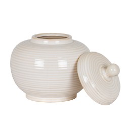 Neva Small Lidded Ceramic Jar - image 2