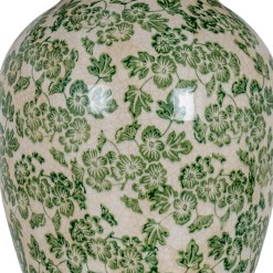 Green Clover Ceramic Pot Lamp - image 4