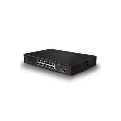 Lindy 16 Port + 2 SFP Gigabit Managed Switch PoE - image 5