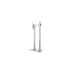 Multibrackets M Public Display Stand 210 Dual Pillar Floorbase Silver - image 3