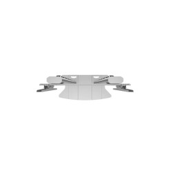 Multibrackets M Public Display Stand 210 Dual Pillar Floorbase Silver - image 6