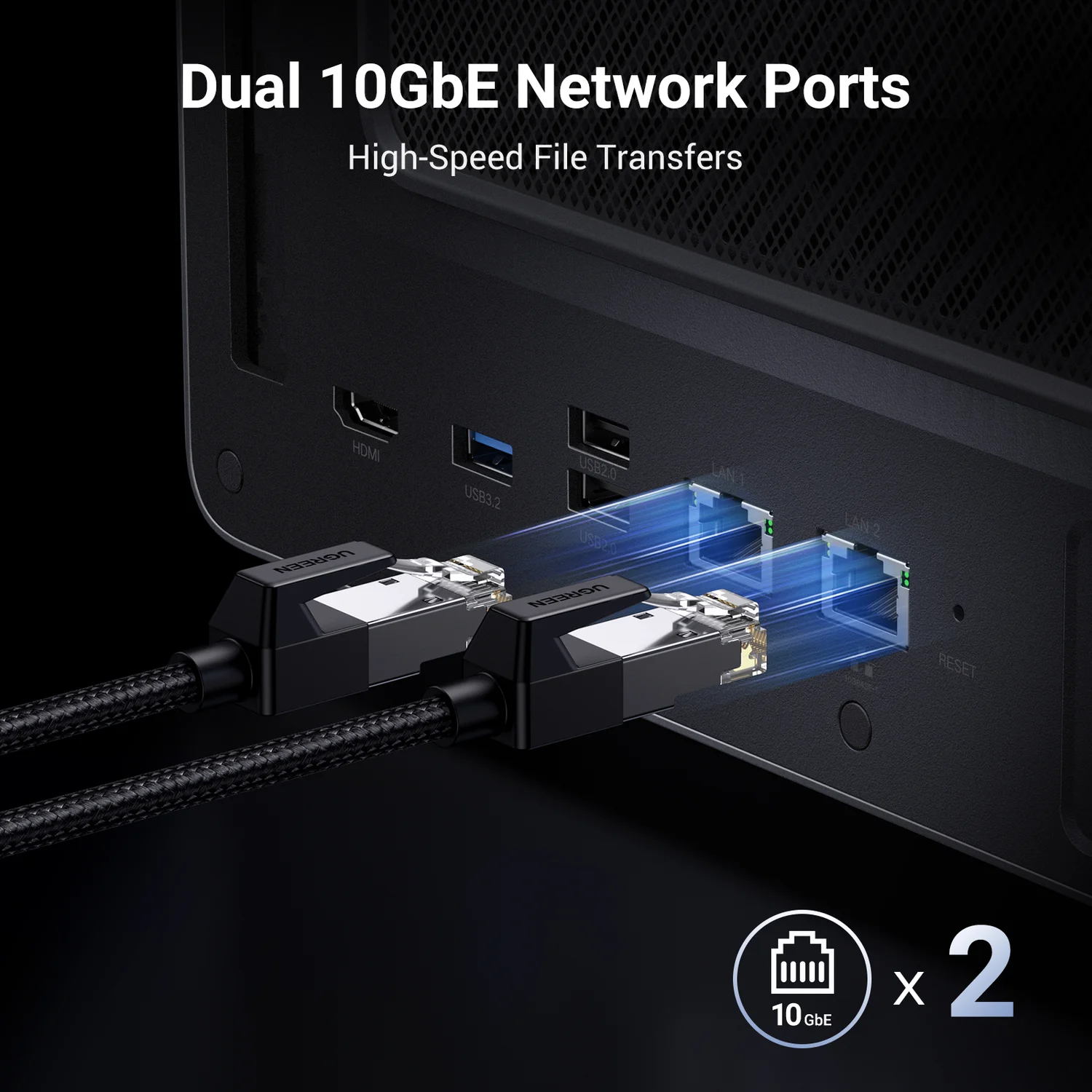Ugreen NETWORK ATTACHED DXP6800PR DISKLESUK NAS Desktop Intel® Core™ i5 i5-1235U 8 GB DDR5 UGOS PRO - image 10