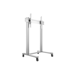 Multibrackets M Public Display Stand 180 Dual Pillar Wheelbase Silver