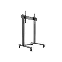 Multibrackets M Public Display Stand 180 Dual Pillar Wheelbase Black