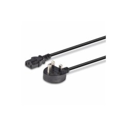 Lindy 20m UK 3 Pin Plug To IEC C13 Mains Power Cable, Black - image 5
