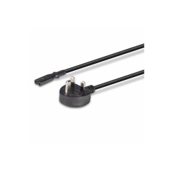 Lindy 1m UK 3 Pin Plug To IEC C7 Mains Power Cable, Black - image 5