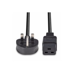 Lindy 2m UK 3 Pin Plug to IEC C19 Power Cable. Black - image 5