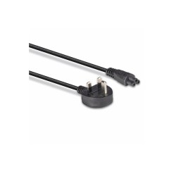 Lindy 1m UK 3 Pin to C5 Mains Cable, lead free - image 3